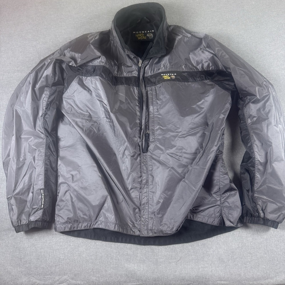 Mountain Hardwear Fleece Lined‎ Windbreaker Jacket Men's XL